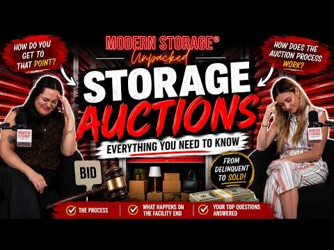 Storage Auctions and Everything You Need to Know | MODERN STORAGE® Unpacked™
