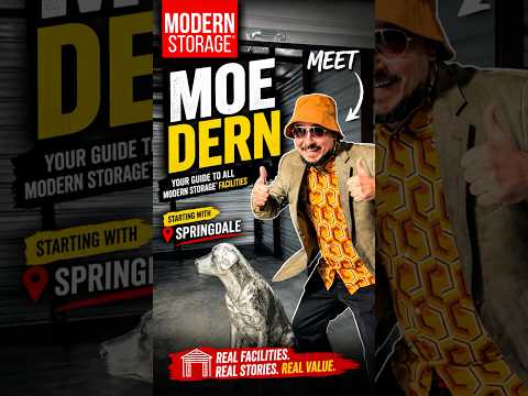 Meet Moe Dern as he shows off Modern Storage® Springdale