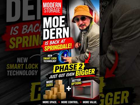 Modern Storage® | We Just Unlocked Something Big at Springdale