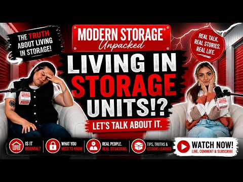 Living in Storage Units!? Let's Talk About It... | Modern Storage® Unpacked