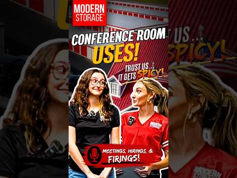 Wait… Your Storage Facility Has a Conference Room?! 😂 | Modern Storage® Unpacked
