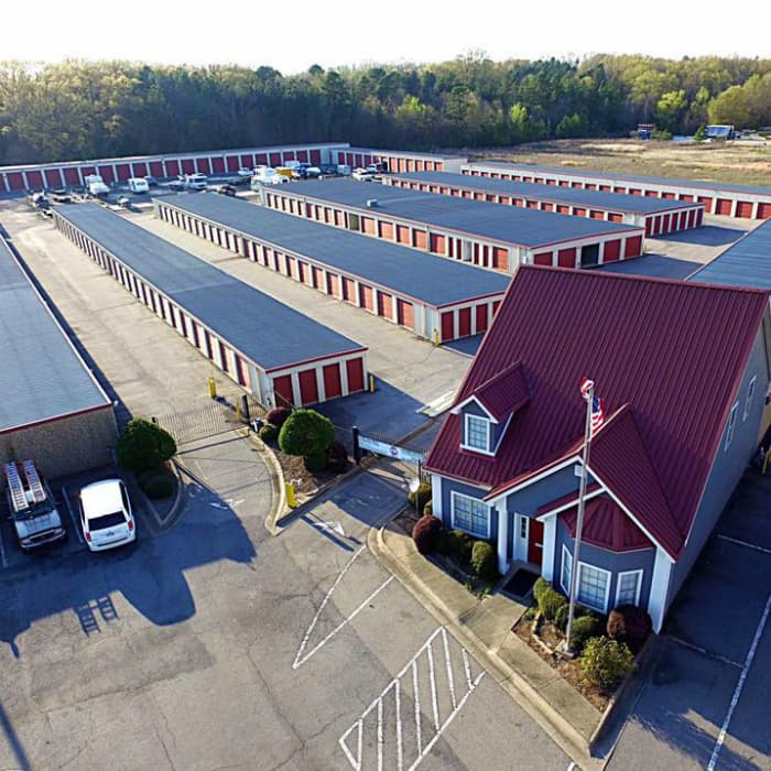 Modern Storage Maumelle climate-controlled storage facility exterior