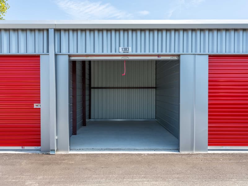 How a storage unit can help you save space graphic from Modern Storage