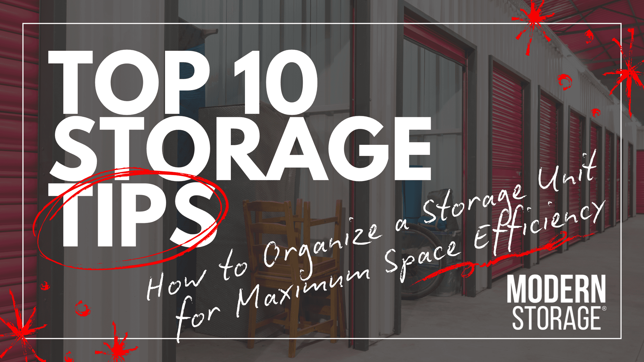 Top storage unit organization tips to maximize space at Modern Storage