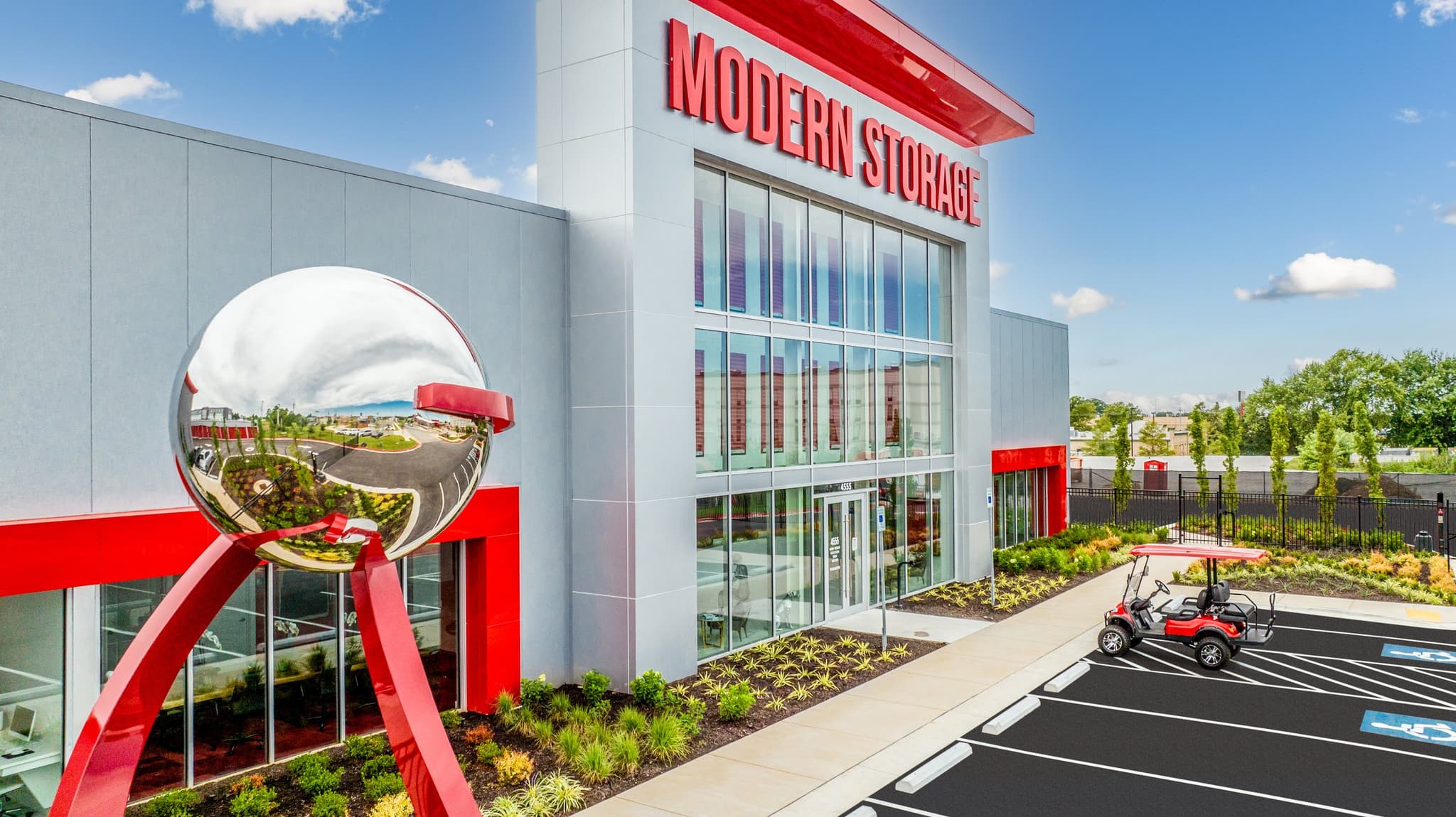 Modern Storage® team creating TikTok content