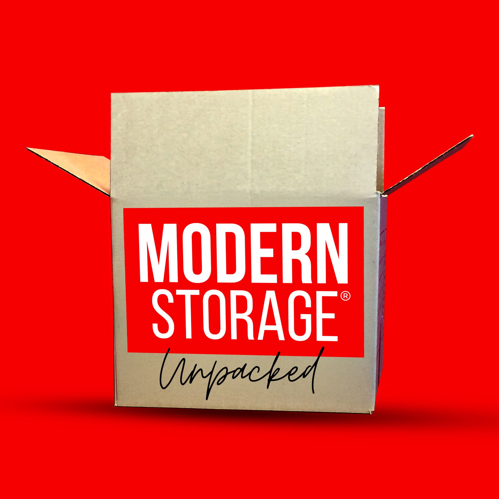Modern Storage Unpacked podcast setup