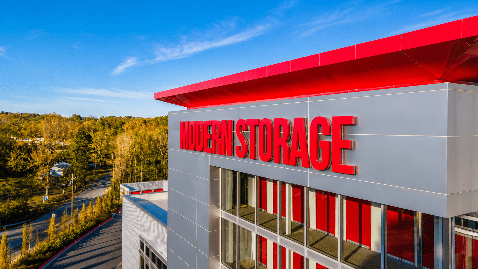Modern Storage West Little Rock facility featuring secure self storage units and modern amenities in Little Rock, Arkansas.