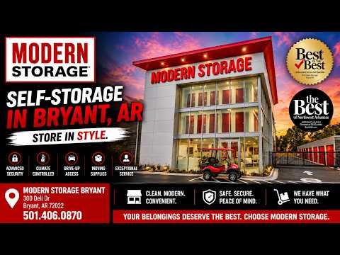 Self-Storage in Bryant, AR | Modern Storage®