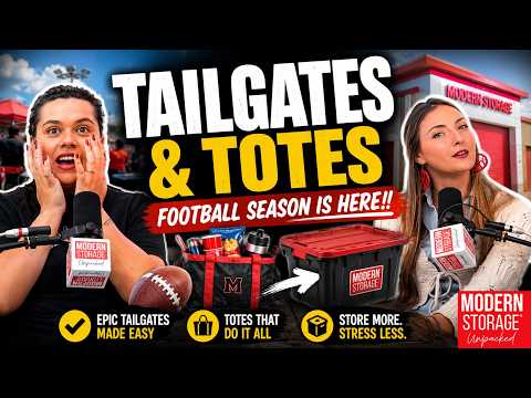 Tailgates & Totes : Football Season is Here | Modern Storage Unpacked