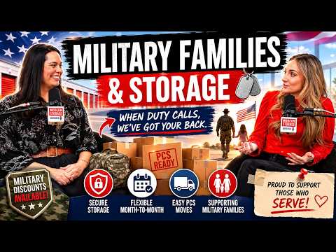 Military Families & Storage: PCS Moving Tips | Modern Storage® Unpacked