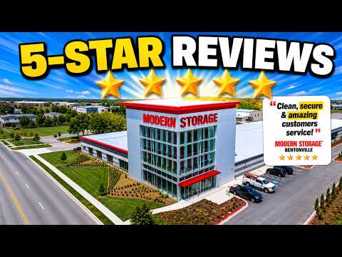 Five-Star Reviews at Modern Storage® Bentonville