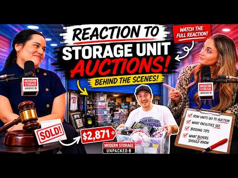 Storage Unit Auctions Explained: What Really Happens Behind the Scenes | Modern Storage® Unpacked