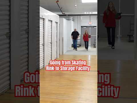Skating Rink Turned Storage Facility