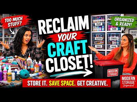 Hobby Hoarders | Reclaim Your Craft Closet 🎨🧵