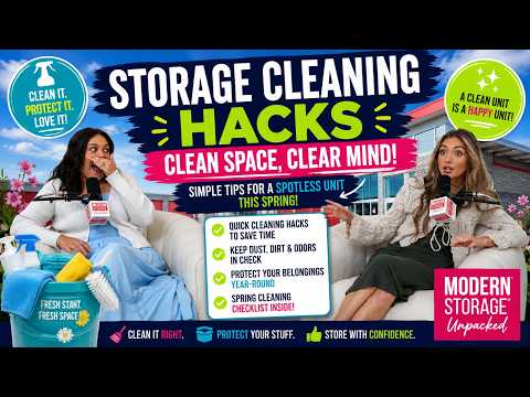 Storage Cleaning Hacks | Spring Cleaning is Here