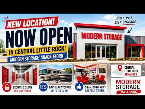 Modern Storage® Shackleford | Now Serving Central Little Rock Arkansas