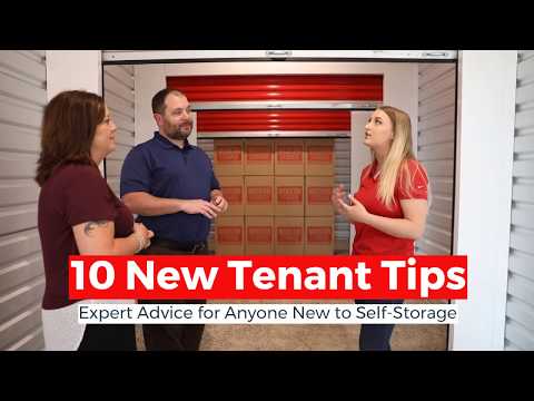 10 Tips for New Self-Storage Customers