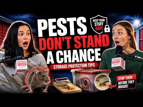 🐜🕷️ Creepy Crawlers: How to Keep Your Storage Unit Pest-Free 🕷️🐜 | Modern Storage® Unpacked
