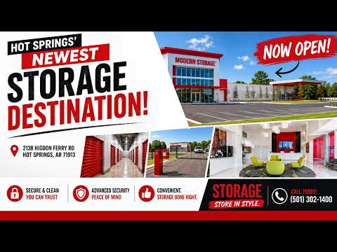 Modern Storage® Hot Springs | NOW OPEN!