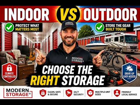 Inside vs. Outside: Where Should You Store Your Stuff? | Modern Storage®