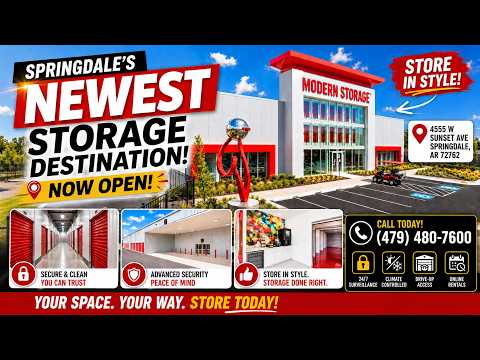 Modern Storage® Springdale | Official Opening