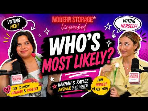 We Played Who's Most Likely To… and Things Got Real | MODERN STORAGE® Unpacked™